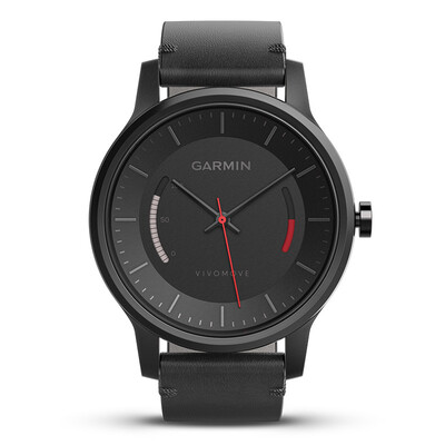 

Jimmy (GARMIN) vivomove fashion sports health activity monitoring pointer smart watch classic version of black
