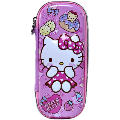 

Hello Kitty (hellokitty) children pencil case stationery multi-functional primary school students pencil box fashion creative pencils student learning supplies KT-001 pink