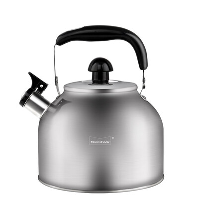 

Momscook из нержавеющей стали электрический чайник чайник со свистком чайник свисток гудок 3.7L газовая плита Универсальный TL45F