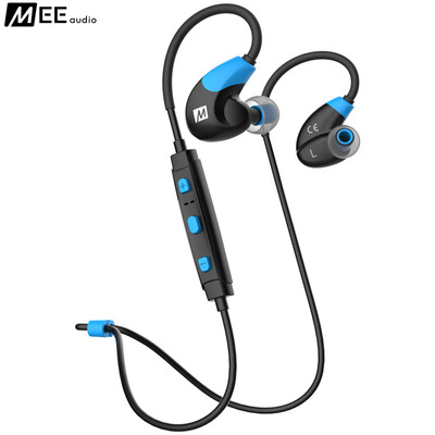 

MEELECTRONICS X7 беспроводной Bluetooth гарнитуры спортивные наушники провод уха красный и черный