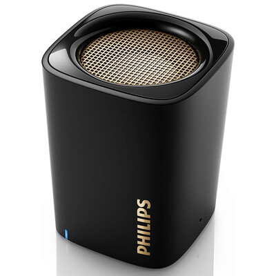 

Philips (PHILIPS) BT100 Wireless Bluetooth Speaker Portable Mini Pocket Speaker Compatible Apple / Samsung Mobile / Computer Small Audio Speakerphone Black