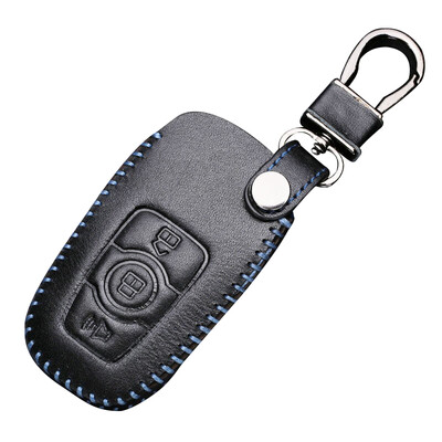

Huashi Great Wall Harvard H6 Key Bag Hand Sewing Smart Three Keys Blue Modified Car Keychain Dedicated Haval Key Set Accessories