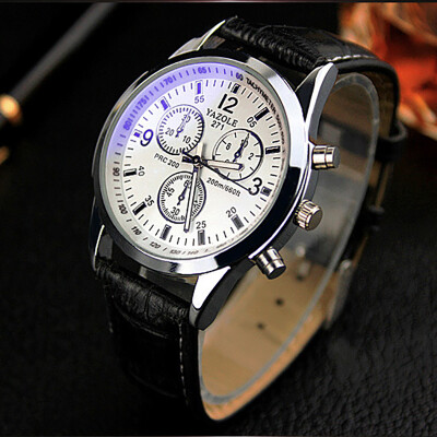 

2017 Men Watches YAZOLE Famous Brand Luxury Wristwatch Male Business Wrist Watch Classic Clock Fashion Quartz-watch