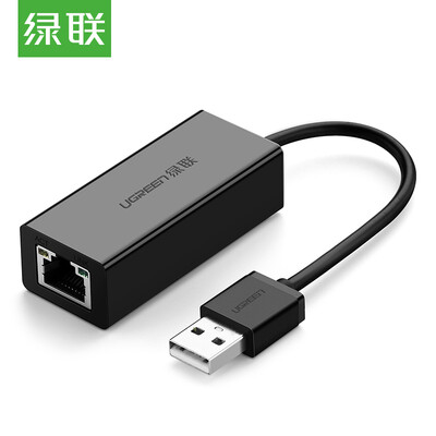 

Зеленый (UGREEN) USB-кабель для интерфейса RJ45 USB2.0 Кабель Fast Ethernet Apple Mac просо конвертер для ноутбука черный 20254