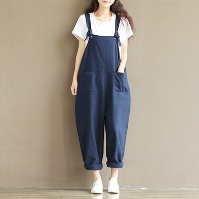

CITYPLUS Arts & Crafts Vintage Belt Trousers Trousers Trousers Pants Pants CWKX172359 Navy