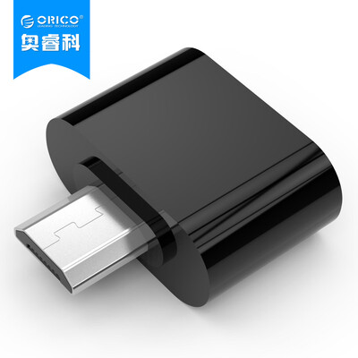 

ORICO MOG02 OTG адаптер для передачи данных Micro USB для USB2.0 конвертер поддержка Эндрюс мобильный телефон / Huawei / просо / Meizu / U диск черный