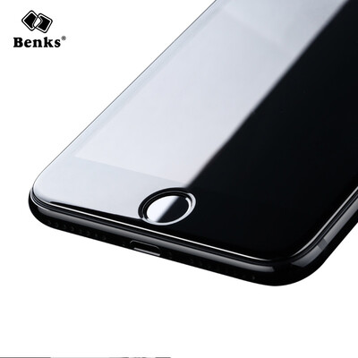 

Bunkers (Benks) iPhone7 Plus tempered film 3D surface full-screen full coverage of the tempered film Apple 7Plus HD mobile phone film black V PRO series