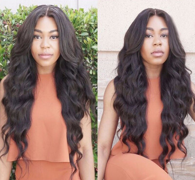 

Virgin Brazilian Hair 130 Density Glueless Full Lace Human Hair Wigs With Baby Hair