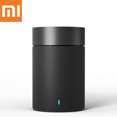 

Millet MI small steel guns Bluetooth speakers 2 mini portable audio outdoor Bluetooth audio hands-free calls black