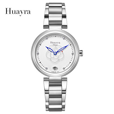 

Brand Luxury Huayra Fashion Creative Flower Second Hands Waterproof Steel Automatic Ladies watch HY1102