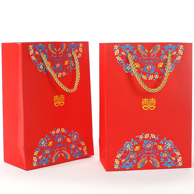 

Jingdong supermarket dream bridge B & D creative back gift bag wedding wedding gift bag 30 candy bag wedding gift bag