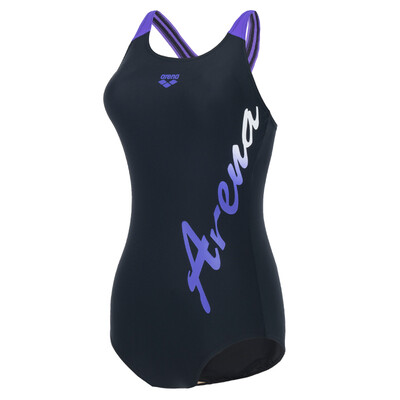 

Ariana arena swimsuit women's body conservative cover belly thin triangle swimsuit fashion comfortable ladies swimsuit FSS7233WF-BKBU-2XL
