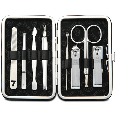 

777 Nail Knife Set Nail Scissors Repair Repair Manicure Set 8pcs Set TS-343KXC Blue