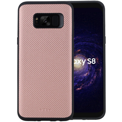 

Locke ROCK Samsung s8plus mobile phone shell protective sleeve element series of anti-shell shell rose gold