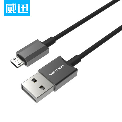 

Weibo VENTION Android mobile phone data line lengthen usb charger line Huawei Samsung millet Meizu data cable charging line black 05 meters VAS-A20-B050