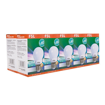 

Jingdong Supermarket] Foshan Lighting (FSL) LED Bulb Energy Saving Lamp 3W Yellow E27 Warm White 3000K Crystal Light Bulb 10 Pack