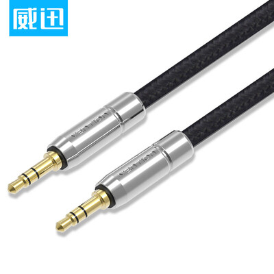 

Wei Xun VENTION 35mm public audio line AUX line silver-plated car headset computer line record iPhone mobile phone audio cable 15 m black BADBG