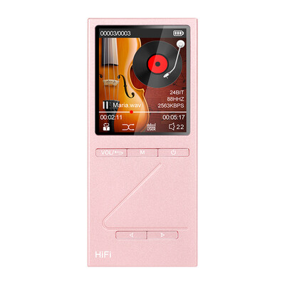 

Owen ONN King Jazz X5 All Metal 24bit Master Band HIFI Lossless Music Player Розовое золото
