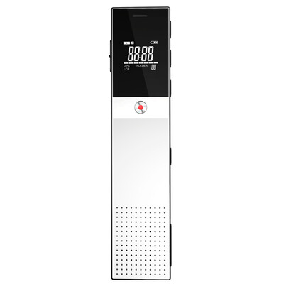 

Ring lattice HBNKH H-R600 recording pen Professional HD remote noise reduction recording 16G Haoyue silver