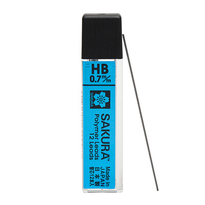 

Sakura Mechanical Pencil Lead Refills 07mmHB