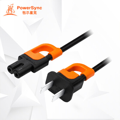

PowerSync MPCBSW0015 anti-swing eight-character power line for notebook cable audio charging line digital appliances 15 meters