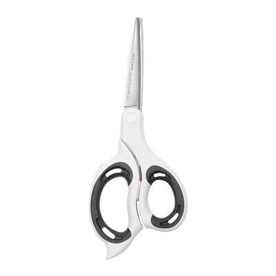 

KOKUYO Japan imported air stretch office scissors ripple handle seamless pink HASA-P220NP