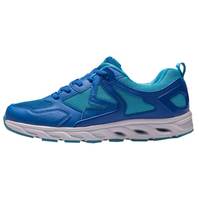 

Double Star men &39s shoes running shoes mesh breathable sports shoes shock absorber running shoes 9039 Lake Blue 41