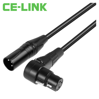 

CE-LINK 2809 3-контактный XLR мужчины на голову удлинителя женской наклоняются 5 м 3 жильного кабель Canon XLR микрофон микрофона аудио кабельной линии