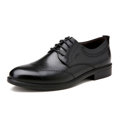 

Goldlion (goldlion) men's shoes business shoes is loaded shoes Bullock British fashion shoes -596710416ABB-black -38 yards