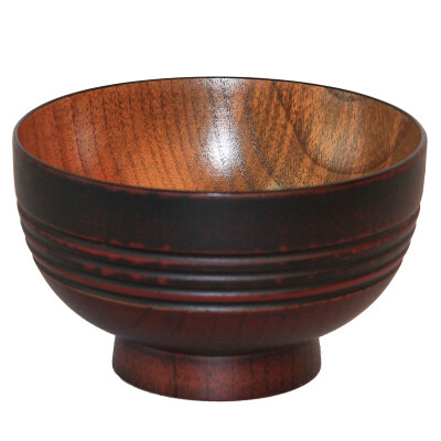 

Tangzong chopsticks retro wooden bowl T217