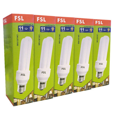 

[Jingdong supermarket] Foshan lighting T4 energy-saving lamps 2U-11W-E27 5 on the support