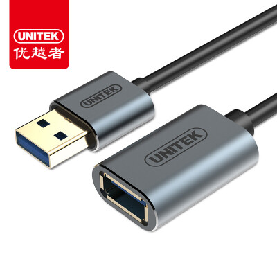 

(UNITEK) usb3.0 удлиненная линия мужской к женскому конвертеру 1 метр USB3.0 кабель для передачи данных компьютер USB / U дисковая мышь клавиатура удлинительная линия Y-C457FGY