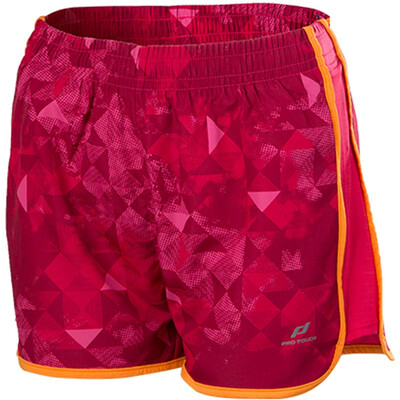 

PRO TOUCH Women&39s quick-drying breathable shorts fitness running pants reflective night vision 234112 912896 color red orange M