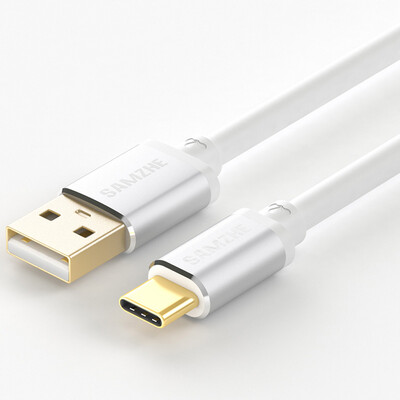 

Shanze (SAMZHE) Type-C кабель USB 2.0 Эндрюс быстрой зарядки линии зарядки кабель Поддержка проса 5 / 4C музыку как Huawei P9 / P10 серебристый алюминий 2 м LC-200A