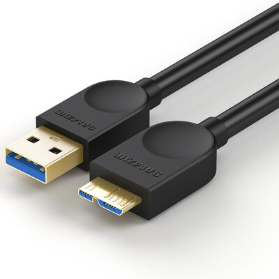 

Shanze (SAMZHE) Samsung Note3 / S5 USB3.0 HDD линии данных строка данных AM / Micro B сотовый телефон зарядный кабель 2 м SDY-04D