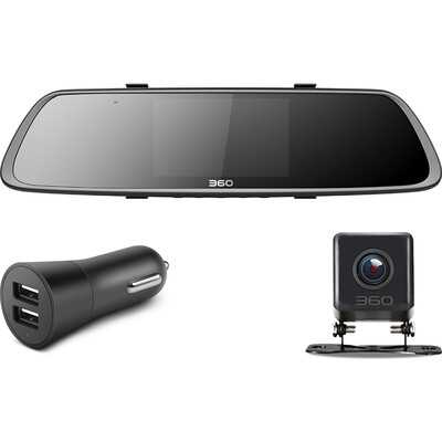 

360 Driving Recorder Rearview Mirror Edition M302 HD Night Vision Front&Back Double Record Wifi APP Control Parking Monitoring