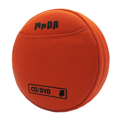

Mingda Gold Disc MNDA Fashion Waterproof Disc Dedicated 24 Piece CDDVD Disc Storage Bag Orange