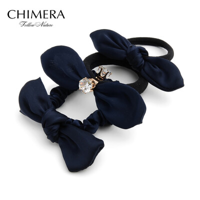 

Chimera CHIMERA hair ornaments headdress free flying bowknot knot rope rope 3 sets of blue
