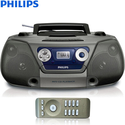 

Philips (PHILIPS) стерео проигрыватель компакт-дисков, портативные магнитофоны пренатальной машина машинного обучения обучающая машина USB плеер транскрипция машина AZ1852 / 93