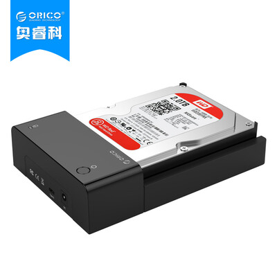 

ORICO 6518C3 Тип-C / USB3.1 интерфейс мобильный жесткий диск 2,5 / 3,5-дюймовый универсальный жесткий диск базовая поддержка SATA, жесткий диск SSD черный