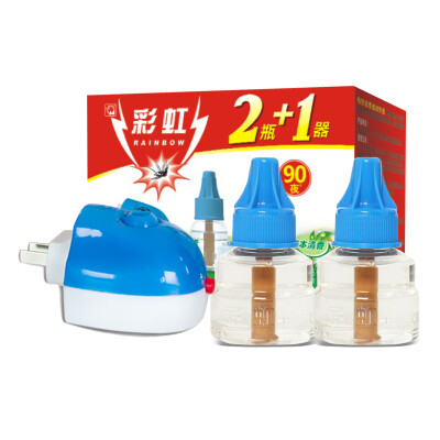 

Rainbow electric mosquito coils liquid heater herbal fragrance type mosquito coils mosquito coils (new and old packaging random delivery) 5136