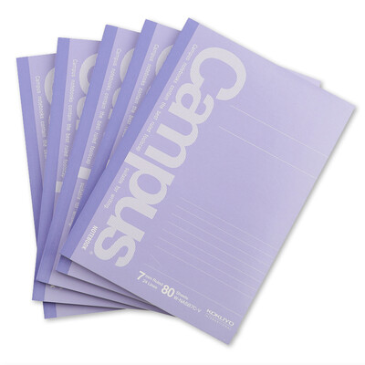 

KOKUYO Campus Office Notebook Notepad B5 60 Page 5 Purple W-NB567C-V