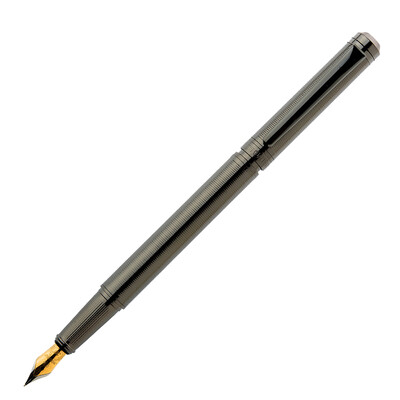 

Hero (HERO) 738 Confident urban male and female iridium gold pen light gray