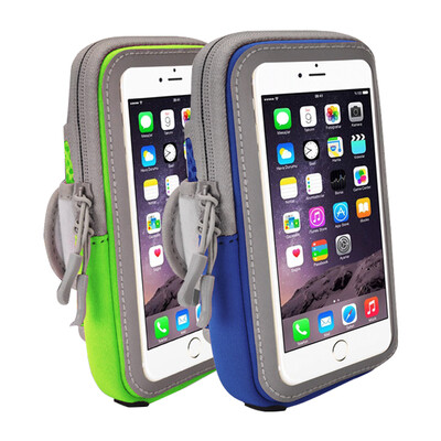 

ESCASE sports arm arm movement arm pocket mobile phone arm bag / arm set running arm arm with men and women bag arm pocket iphone6 ​​/ 7 apple 7 4.7 inches green