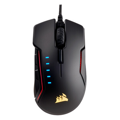 

USCORSAIR Broad Sword GLAIVE RGB Game Genie Mouse Symphony Backlit Black Jedi Surprise Mouse Eat Chicken Mouse