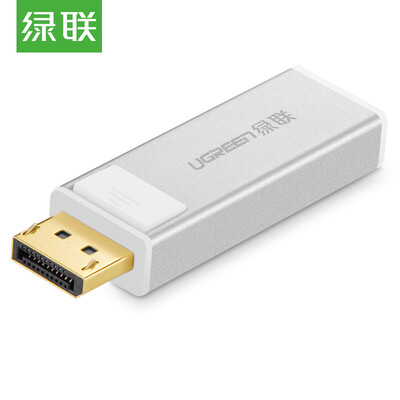 

Зеленый (UGREEN) Переход к адаптеру DP к HDMI. Отображение для видеоконвертера высокого разрешения от мужчины к женскому компьютеру.