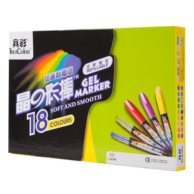 

True color (Truecolor) 2386 crystal color bar 12 color