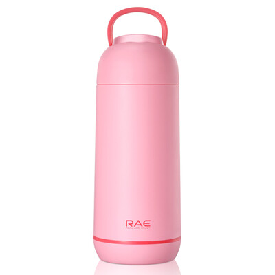 

Jingdong Supermarket] Ran also (RAE) 320ml plastic glass heat-resistant glass anti-hot glass anti-wiping belt filter portable hand cover with men and women single layer tea cup black R9367