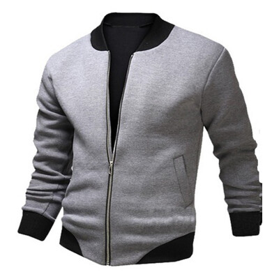 

2017 New Fashion Men Jacket Stitching Coat