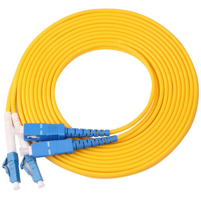 

Shanze SAMZHE GQ-8009 telecom grade fiber jumpers LC-SC single mode dual core 3 meters